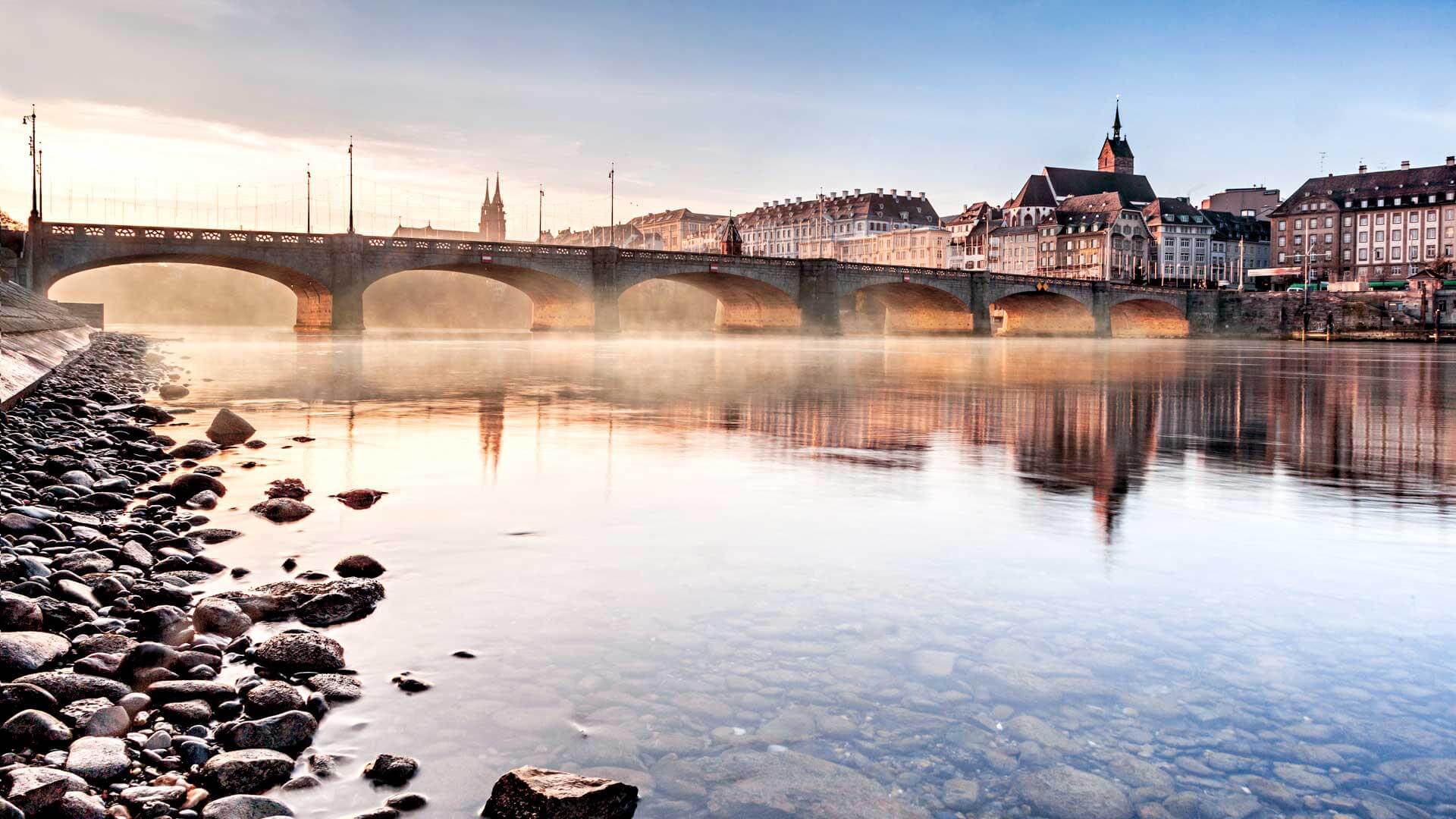 10 Orte in Basel zu besuchen beim Sightseeing.