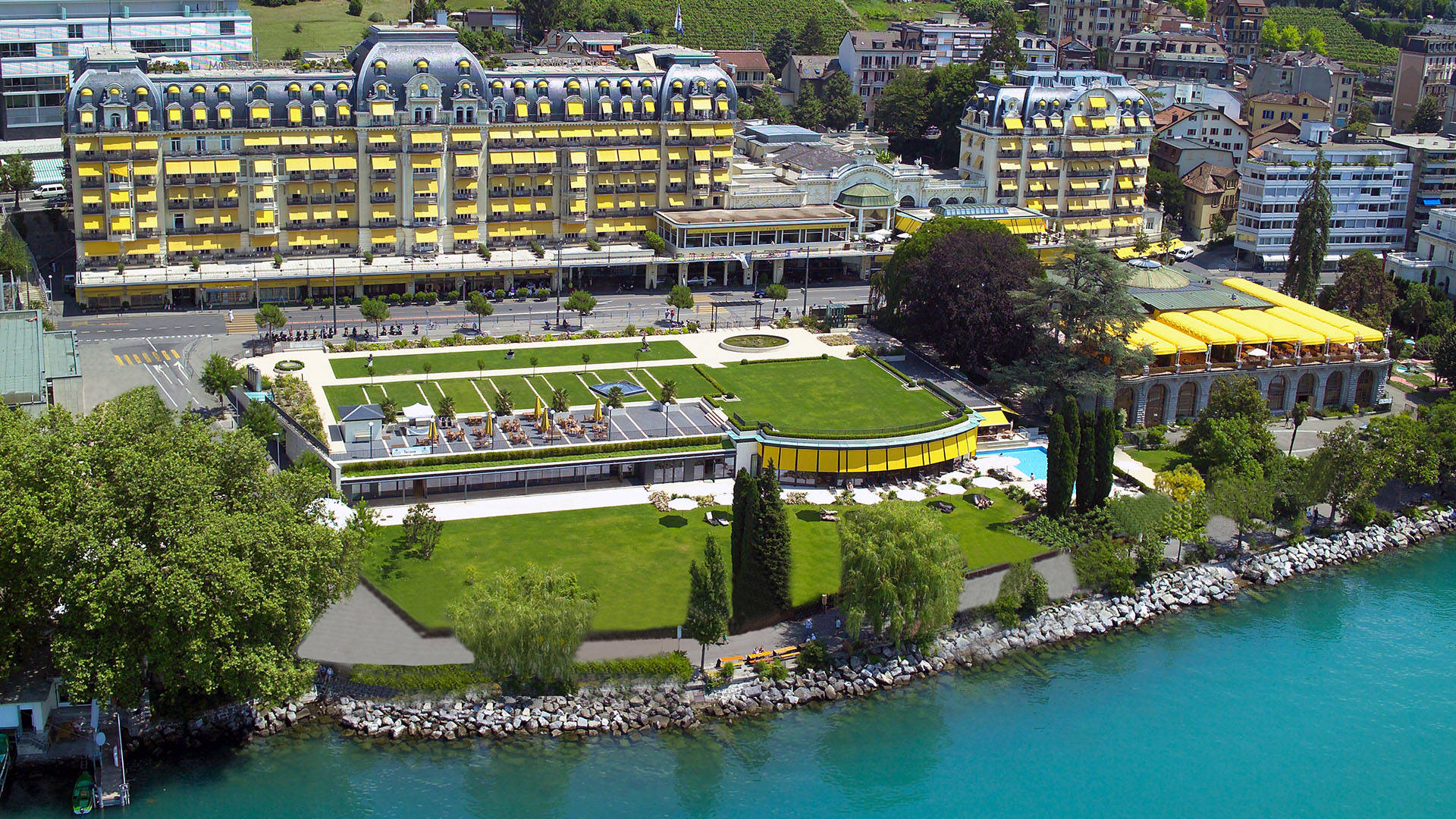 Fairmont Le Montreux Palace - slide