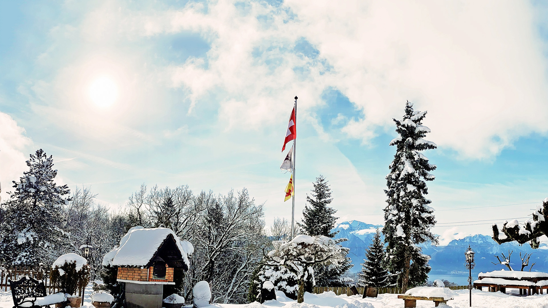 Winter Camp at Ecole Chantemerle - slide