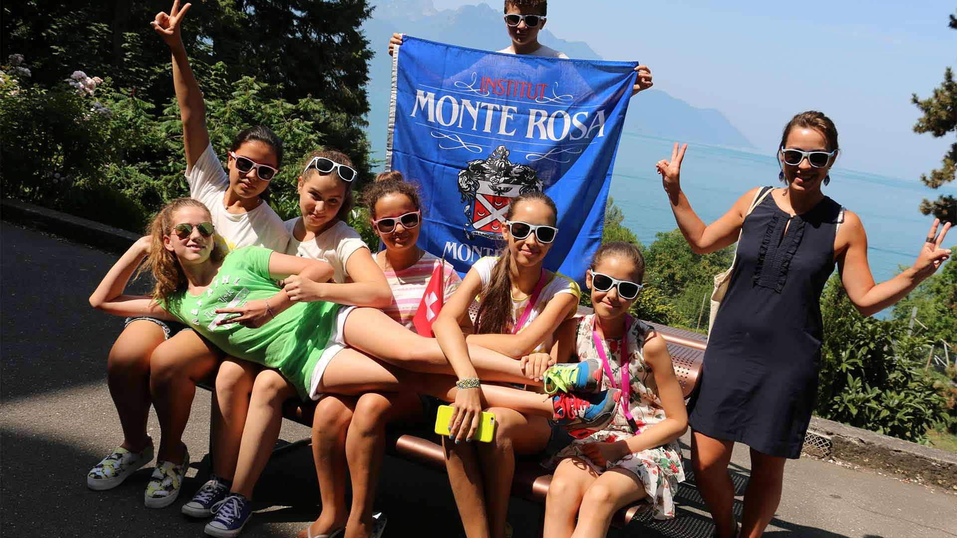 Летний лагерь Institut Monte Rosa - slide