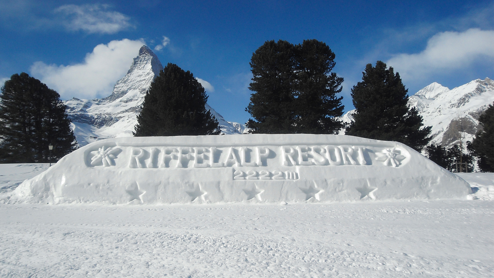 Riffelalp Resort 2'222m Zermatt - slide