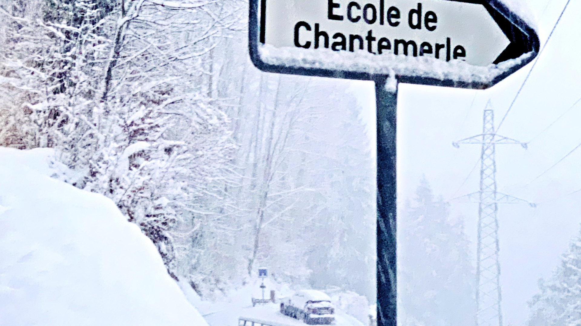 冬令营在Ecole Chantemerle. - slide